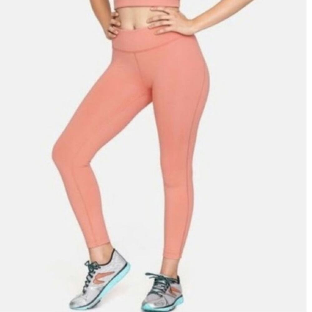 Outdoor Voices TechSweat 7/8 Flex Leggings Women's Small Terracotta Peach